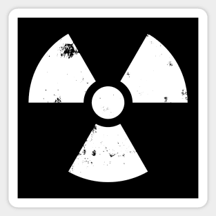 Nuclear Radiation Hazard Symbol Sticker